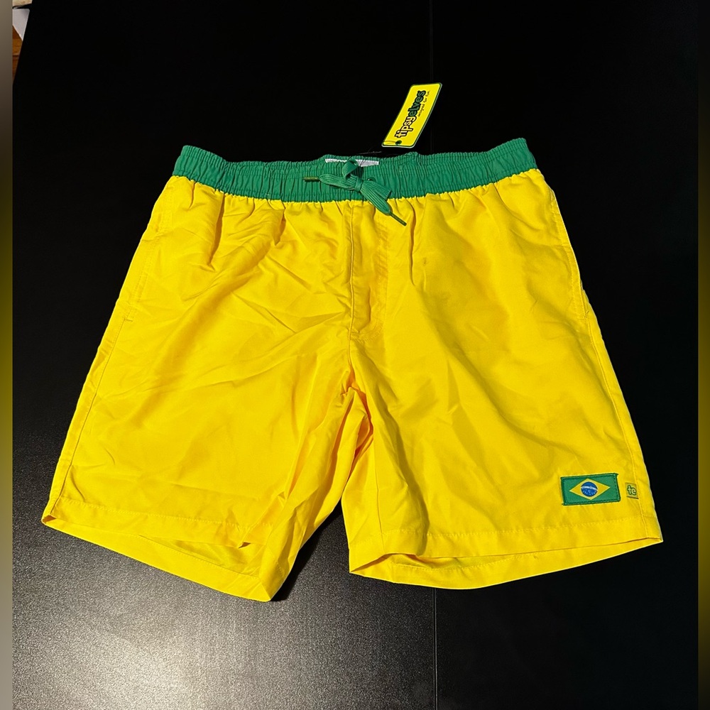 Tipsy Elves Brazil Swim Trunks Size M NWT